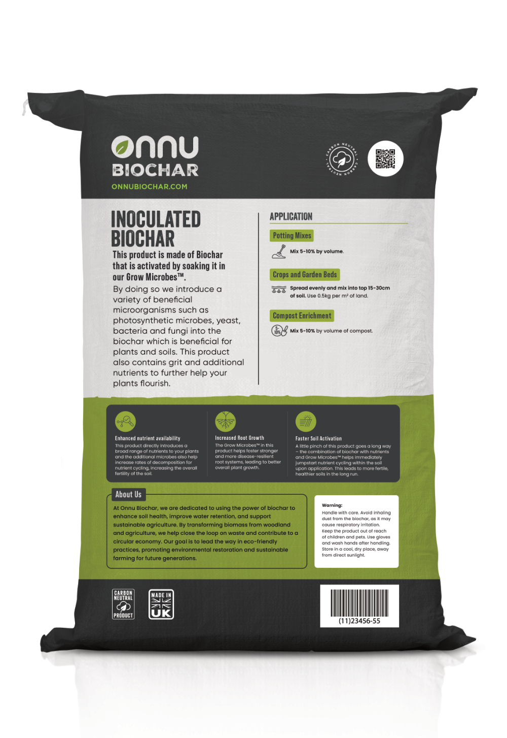Inoculated Biochar