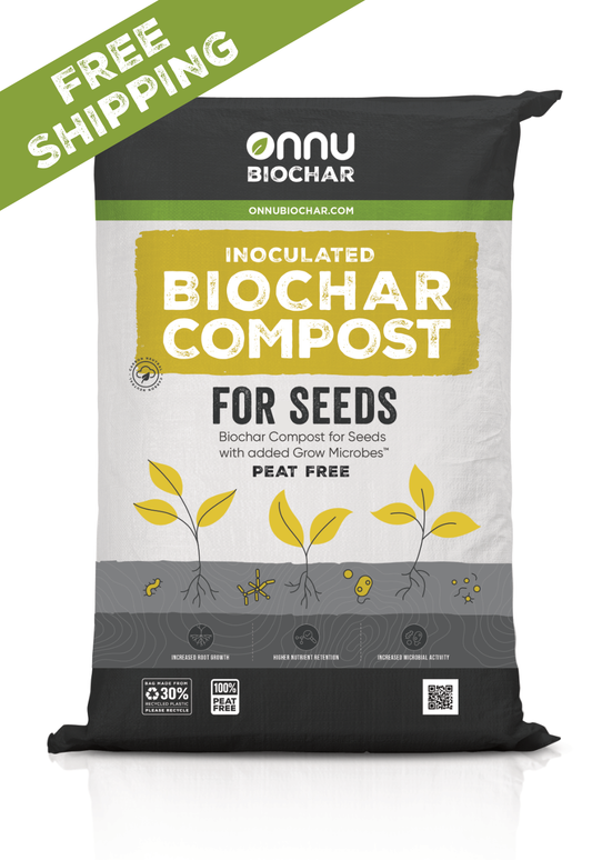 Inoculated Biochar Compost For Seeds