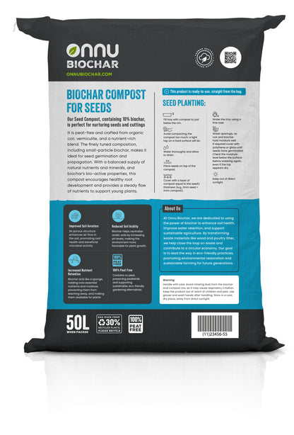 Biochar Compost Mix for Seeds